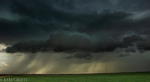 Decaying supercell over eastern Colorado. May 2019 - Kyle Gillett