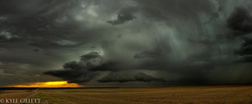 Moody Supercell Structure over Eastern Colorado. May 2019. - Kyle Gillett